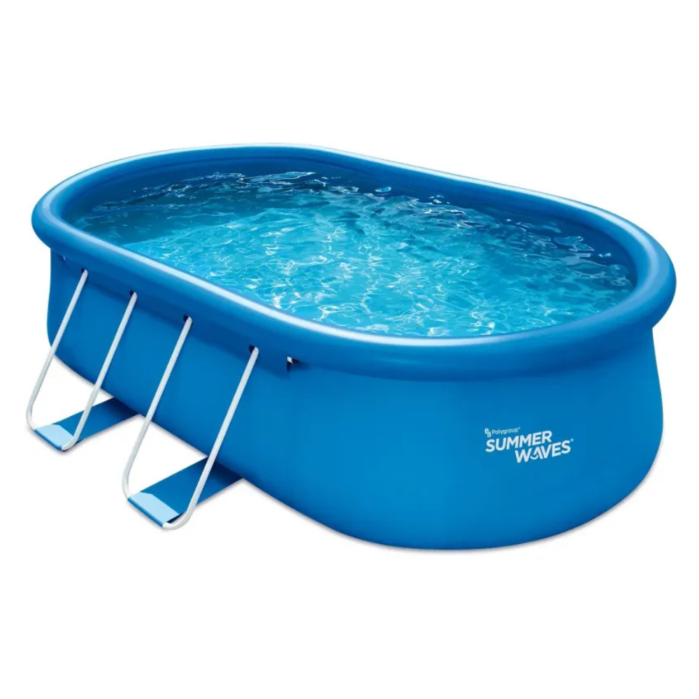summer waves quick pool oval Ø 457 x 305 x 107 cm summer waves quick pool oval Ø 457 x 305 x 107 cm